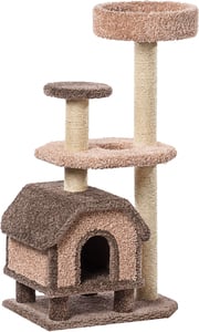 Купить домики для кошек с когтеточкой конура на ножках с доставкой по РФ