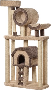 Купить игровые комплексы для кошек из ковролина большой комплекс с лестницей  с доставкой по РФ