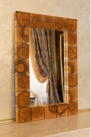Эксклюзивные товары Зеркало (берёза, бесцветная смола, 47x66 см)