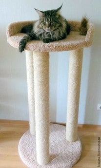 Фото когтеточки для кошек «Мегалапа» от Пушка