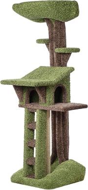 Купить игровые комплексы для кошек с домиком дерево с доставкой по РФ